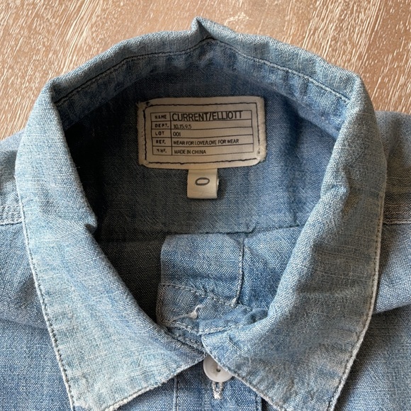 Current/Elliot Denim Button Down Shirt - Picture 3 of 10